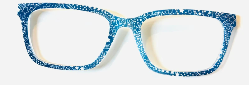 PAIR Larkin Topper; blue comets