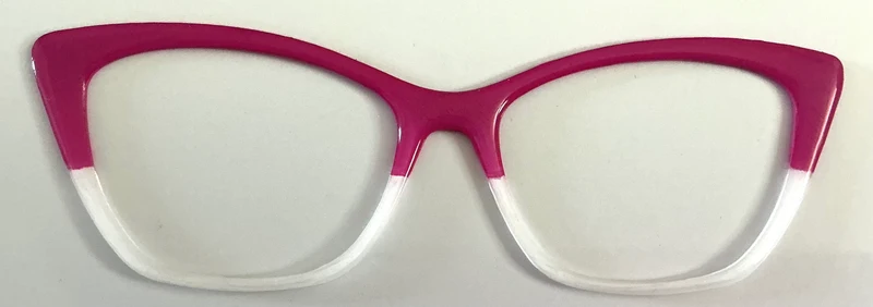 Wanda Topper; magenta/white split