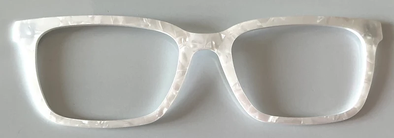 PAIR Premium Larkin Topper; The White Pearlescent