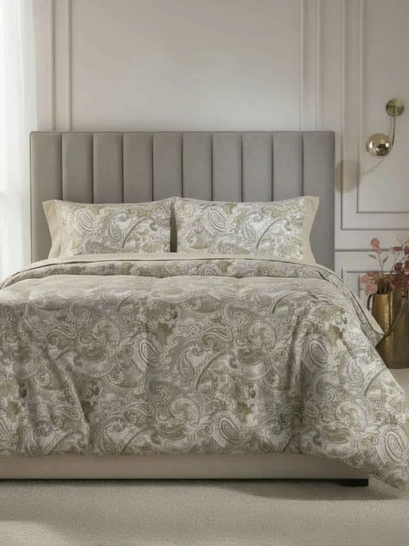 Completo Letto Elisir in Cotone di Percalle con 4 Federe - Gruppo Carillo