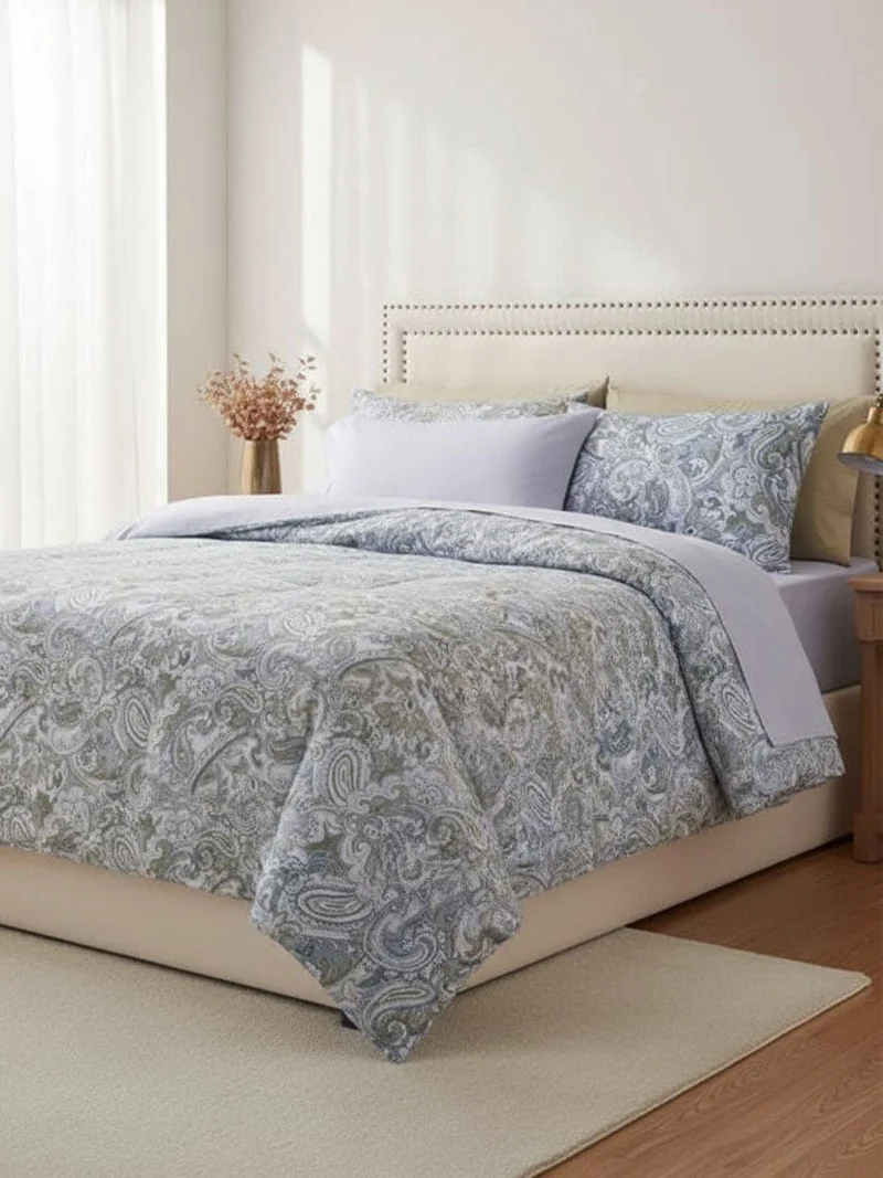 Completo Letto Elisir in Cotone di Percalle con 4 Federe - Gruppo Carillo