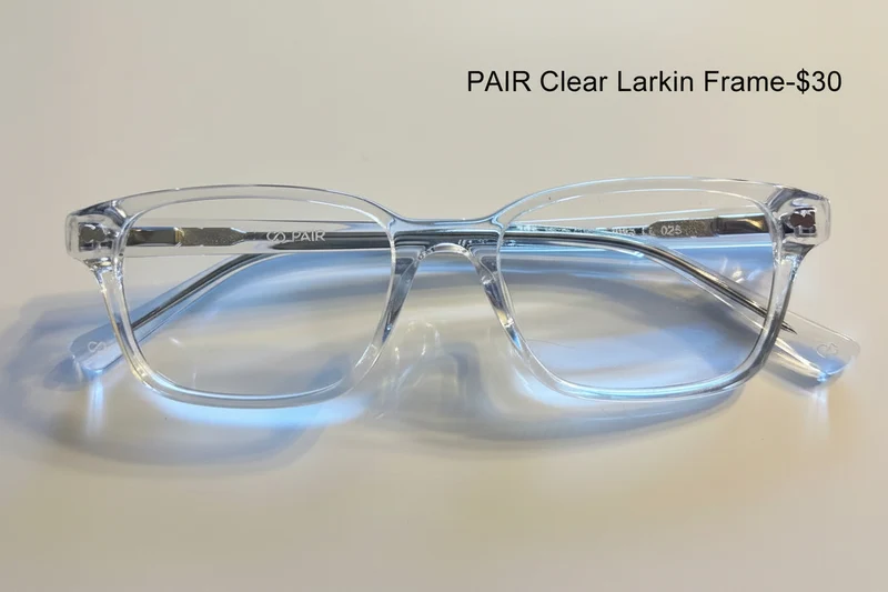 PAIR Clear Larkin Frame