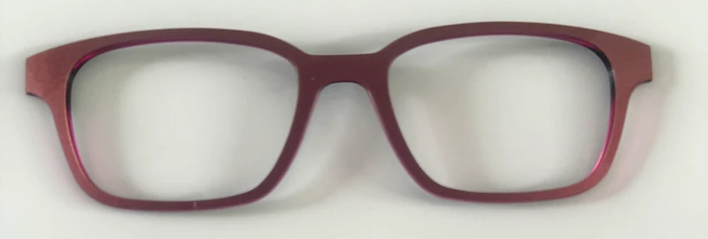 PAIR Larkin Topper; burgundy shimmer