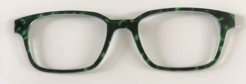 PAIR Larkin Topper; lime green and black tort