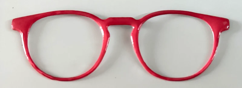 Soto Topper; light pink resined