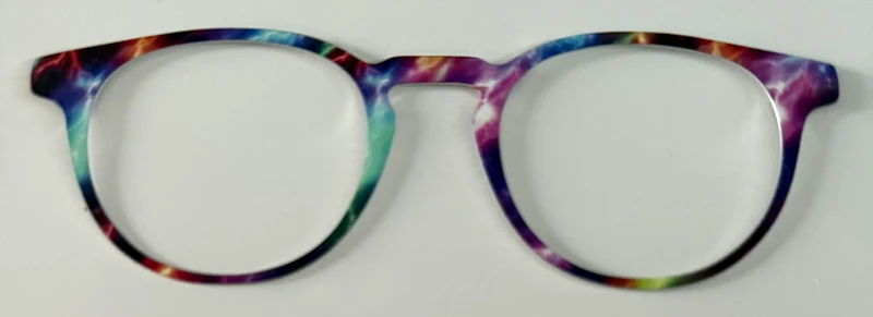Soto Topper; Metal; multicolored lightening