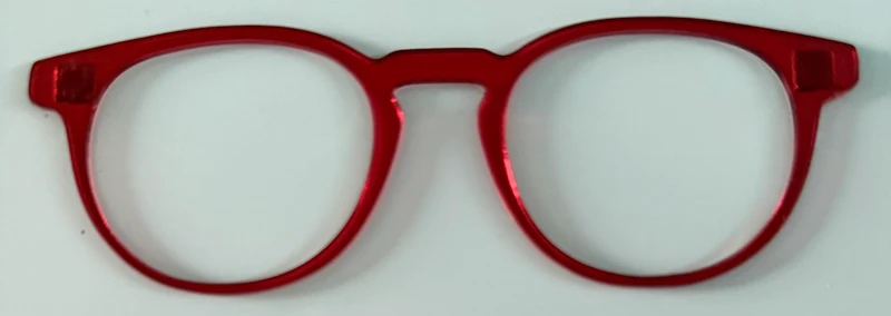 Soto Topper; red shimmer