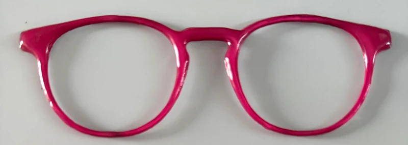 Soto Topper; bright pink resined