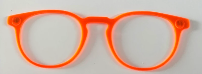 Soto Topper; Myni Made; translucent; orange