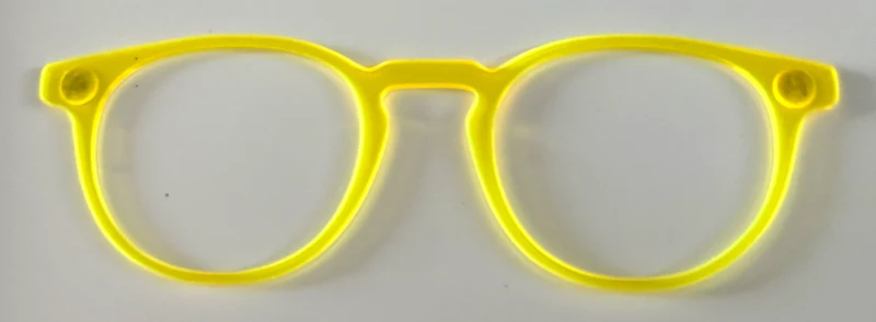Soto Topper; Myni Made; translucent; yellow