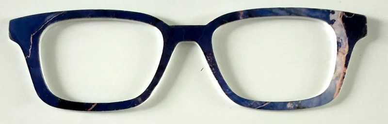 Finley Topper; blue tones
