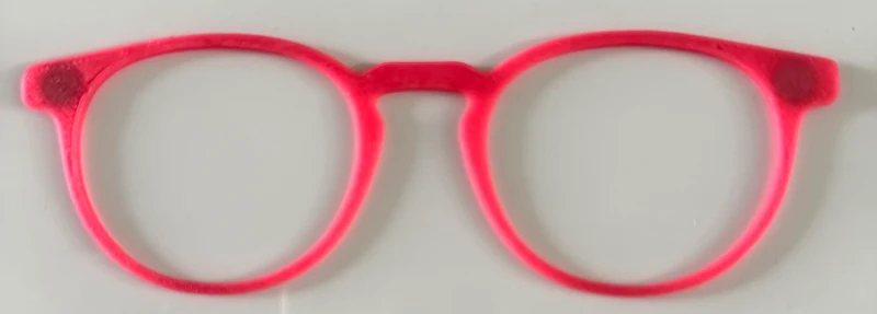 Soto Blank Topper; bright pink