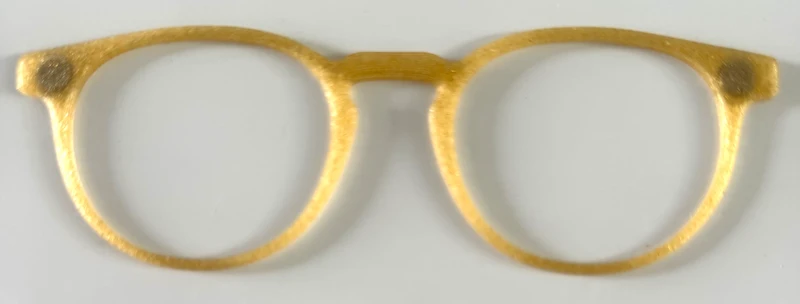 Soto Blank Topper; gold
