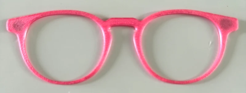 Soto Blank Topper; hot pink