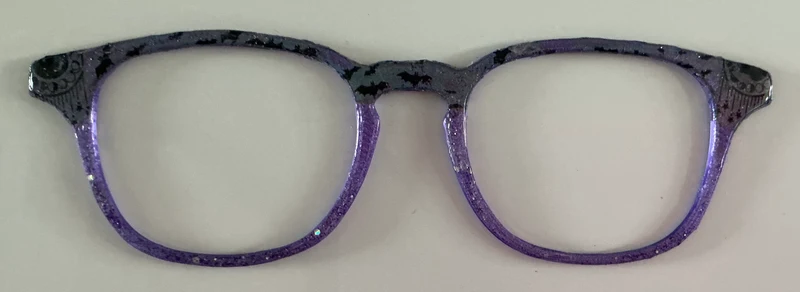 Otis Topper; bats/purple/ shimmer/ split