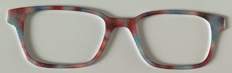 Finley Topper; blue and red smoke