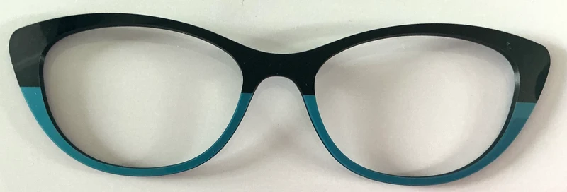 PAIR Ella Topper; black to blue split