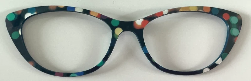 PAIR Ella Topper; bokeh dots
