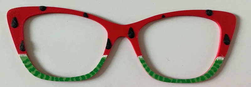 Wanda Topper; watermelon split