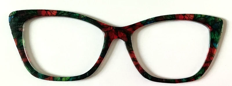 Wanda Topper; Christmas stained glass