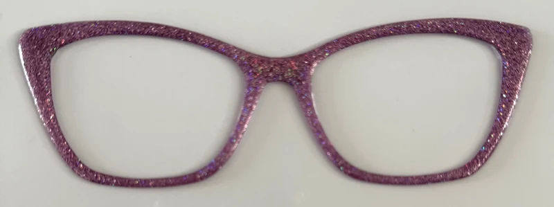 Wanda Topper; light purple shimmer