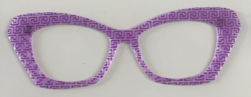 Wanda Topper; Busy Bee; purple geometric 2