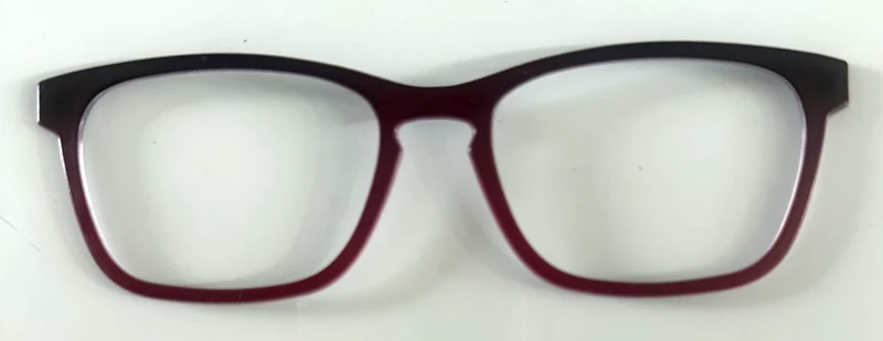 Casper Topper; wine red