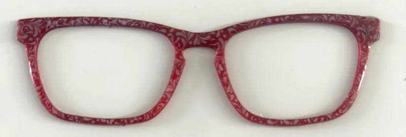 Casper Topper; swirls on dark pink
