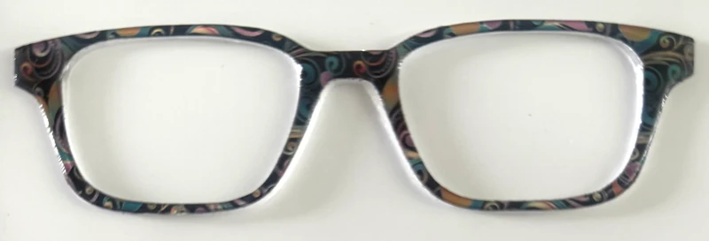 Finley Topper; blue/gray swirls