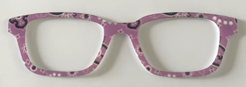 Finley Topper; bandana design; light purple