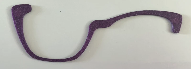 Wanda Half Topper; purple