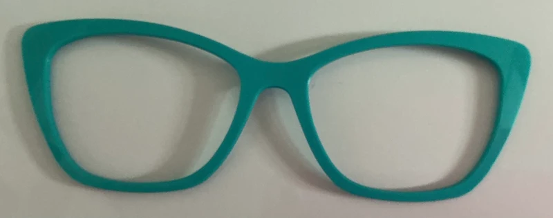 PAIR Wanda Topper; Solid Teal