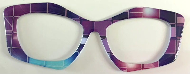 Wanda Topper; hybrid; dark purple and blue/green blocks