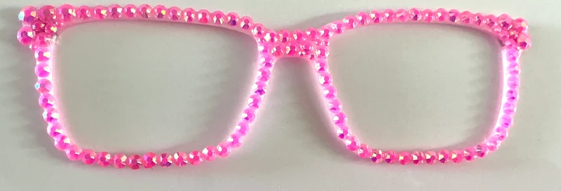 Kirby Topper; bright pink rhinestones