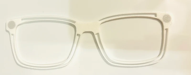 Kirby Topper; contour blank; white