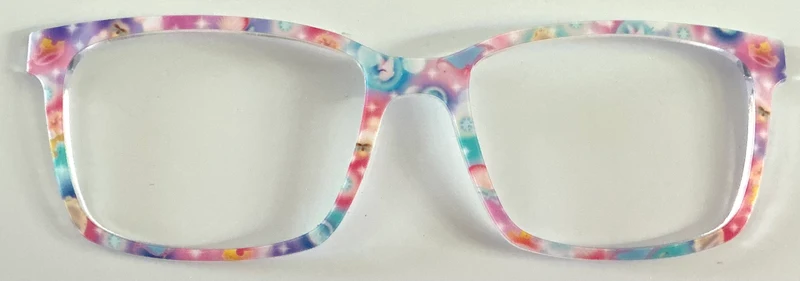 PAIR Kirby Topper; pastel bubbles with fairies and crowns
