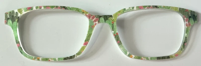 PAIR Finley Topper; cactus floral