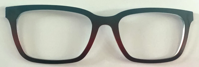PAIR Larkin Topper; teal to espresso gradient