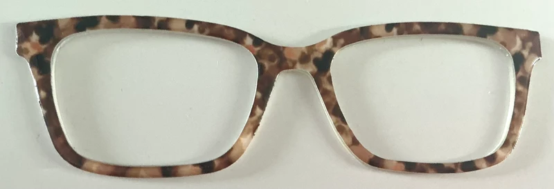 Larkin Topper; brown tort