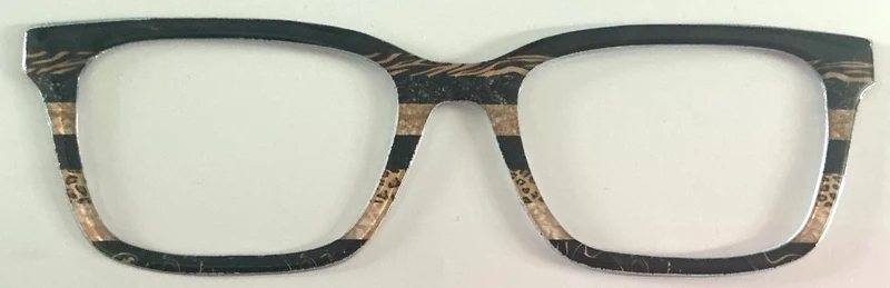 Larkin Topper; animal design stripes
