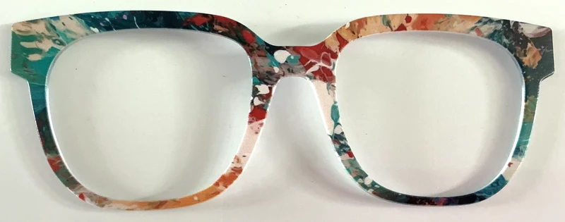 Murphy Topper; thick paint splatter