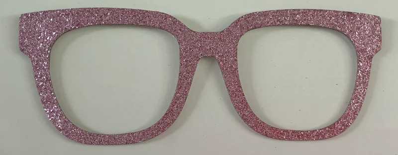 Murphy Topper; Stacker; Pastel Pink Glitter Overload