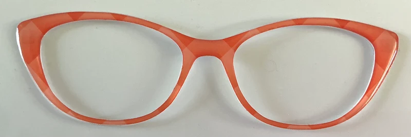 Ella Topper; orange square design