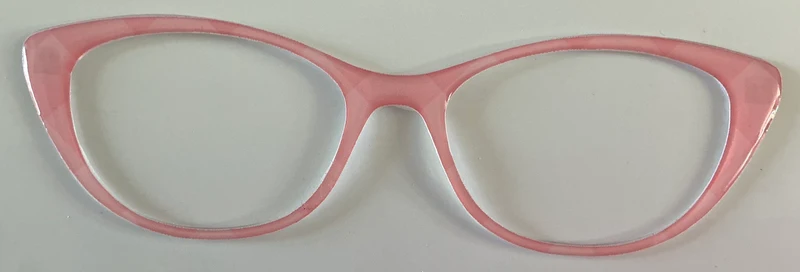 Ella Topper; pink square pattern