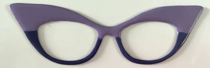 Ella Topper; hybrid; light and dark purple split
