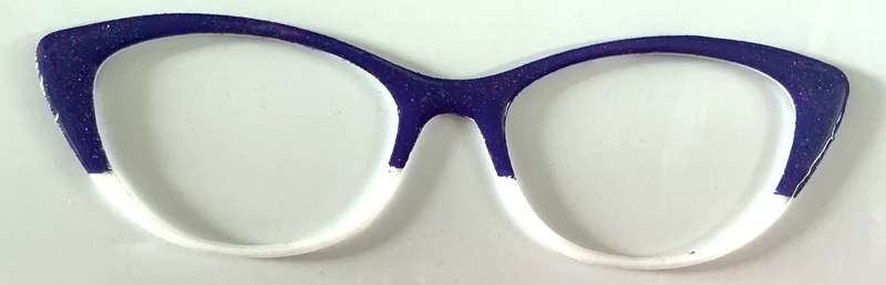 Ella Topper; purple/white fade