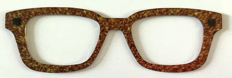 Finley Topper; Laser Nonna; metal: gold shimmer
