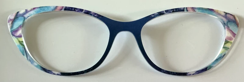 PAIR Ella Topper: navy blue fade with pastel sides