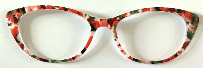 PAIR Ella Topper; red/green/white tort