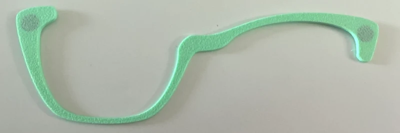 Wanda Half Topper; sea foam green